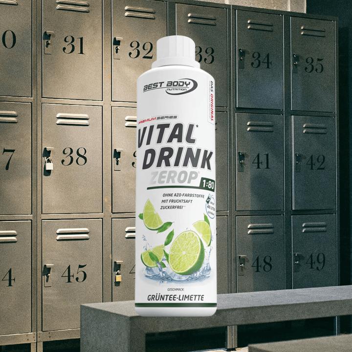 Actual product image Best Body Nutrition Low Carb Vital Drink (Green tea lime, 1 x)