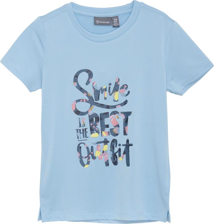 Color Kids Sport T-Shirt Clear Sky (104)