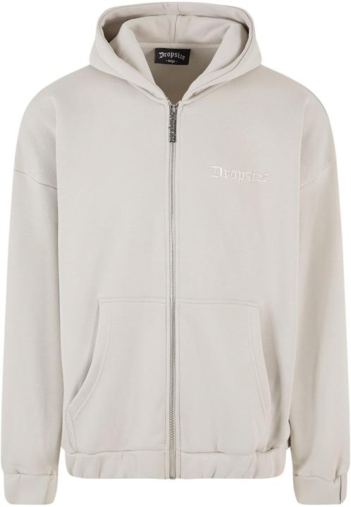 Dropsize Super Heavy Oversize Blank Zip Hoodie - 124677