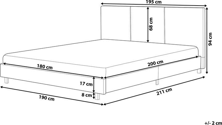 Produktbild Beliani Albi (180 x 200 cm)