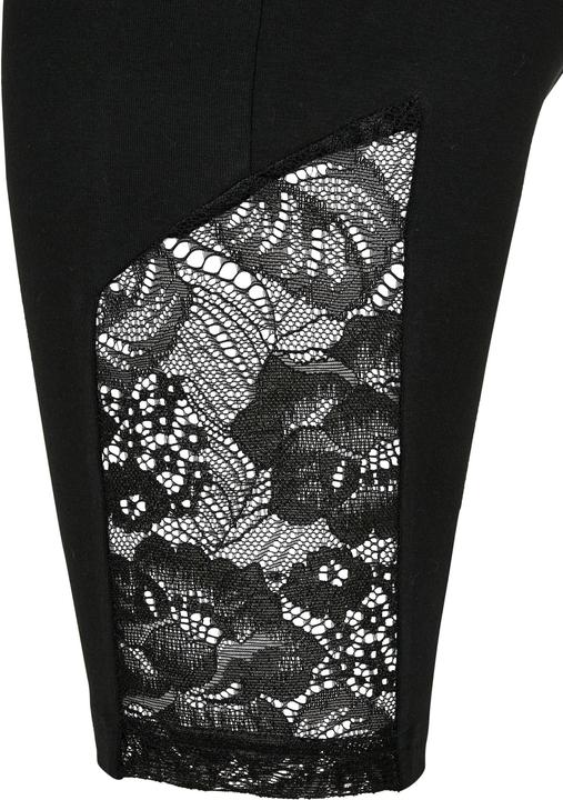 Actual product image Urban Classics Ladies High Waist Lace Inset Cycle Shorts - 16956 (M)