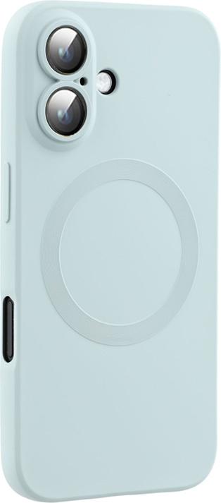 Produktbild Ueli Express MagSafe Silikon Cover mit Kameraschutz Glas (Apple iPhone 16 Plus)