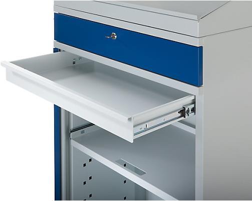 Produktbild eurokraft pro Computer-Arbeitsstation, Stahlblech