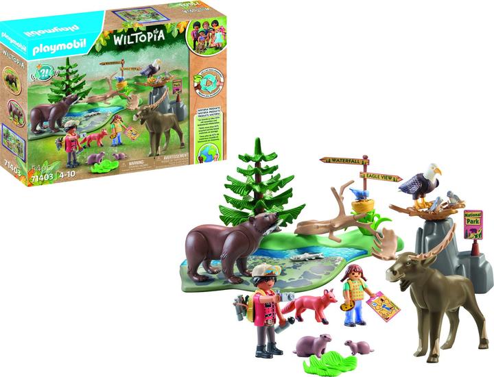 Produktbild Playmobil Abstecher zu den Tieren Nordamerikas (71403, Playmobil Wiltopia)