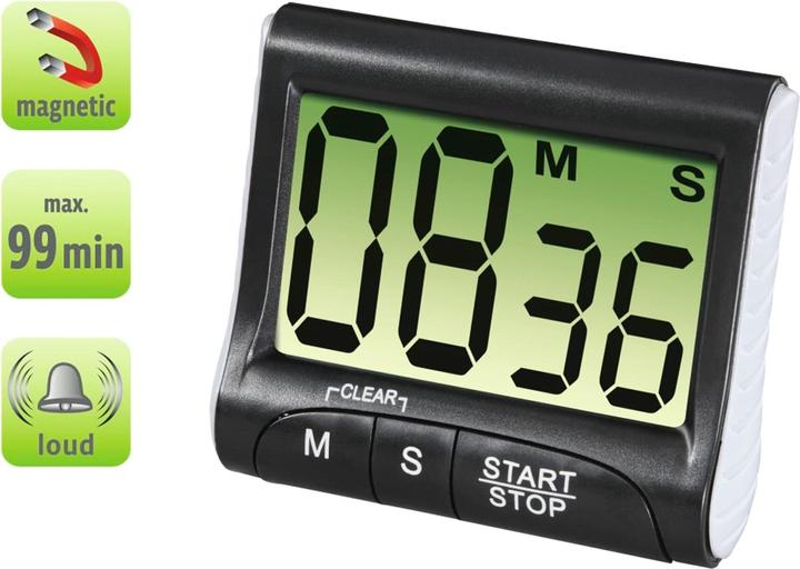 Actual product image Xavax kitchen timer "Countdown" kitchen timer, digital, black