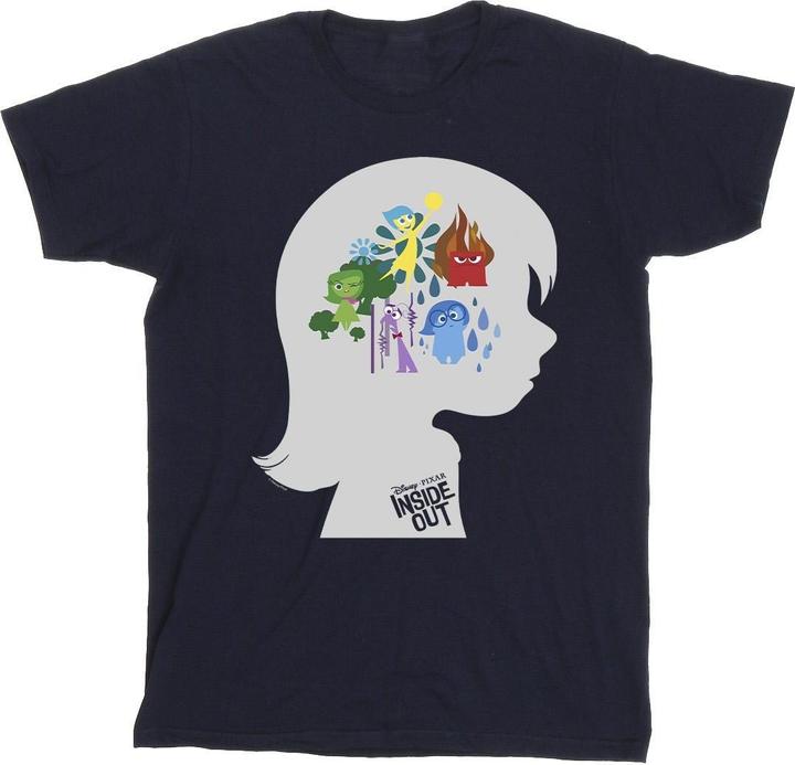 Disney Inside Out Head Silhouette TShirt Jungen