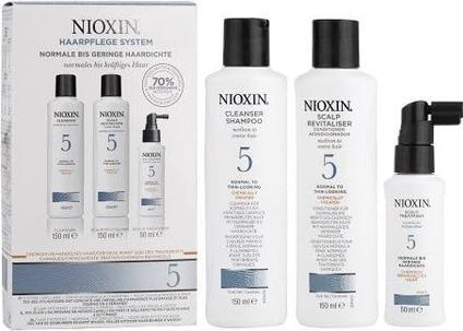 Produktbild Nioxin Starter Set 5, 2x/1x50ml (350 ml, Flüssiges Shampoo)