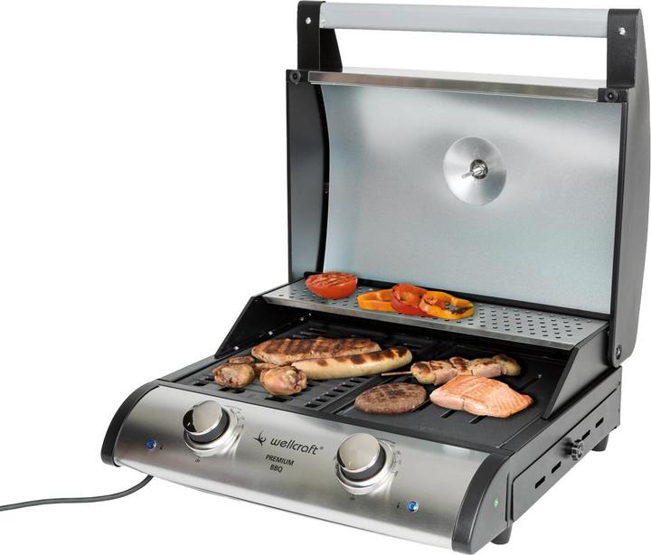 Actual product image Wellcraft Gourmet-Profi-Elektrogrill 2200 W (2.20 kW)