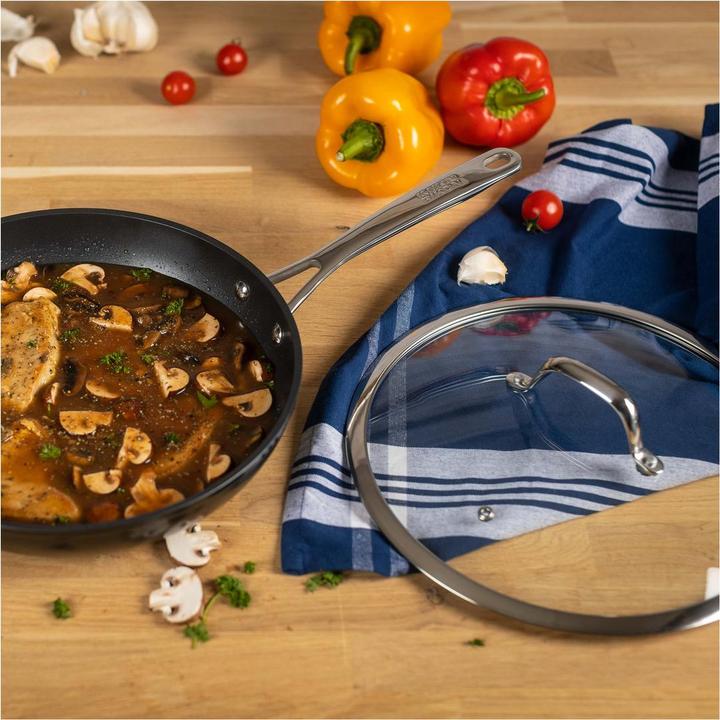 Actual product image Kuhn Rikon Easy Pro Sauté-Pfanne (28 cm, Frying pan, Aluminium, Stainless steel)