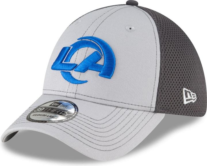 New Era 39Thirty Stretch Mesh Cap - Los Angeles Rams - L/XL (XL)