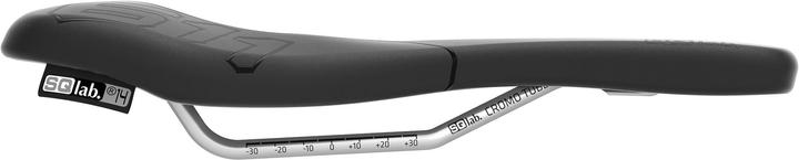 Actual product image Sqlab 611 Ergowave bicycle saddle CrMo