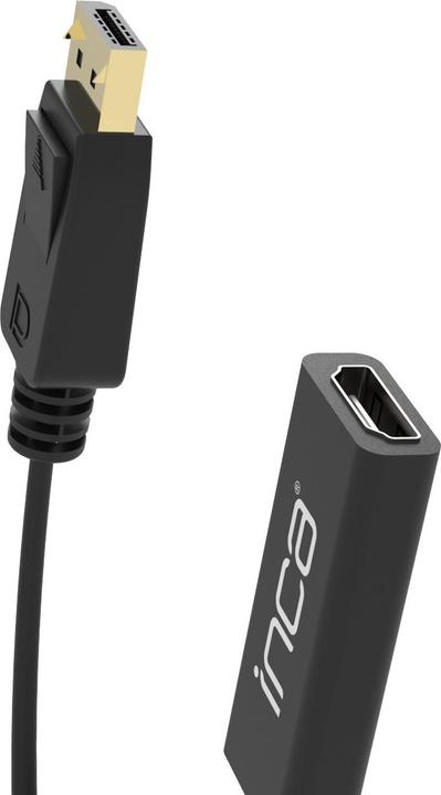 Produktbild Inca Adapter DisplayPort IDPH-07 1.4 > HDMI, 4K, 0.2m retail (20 cm)
