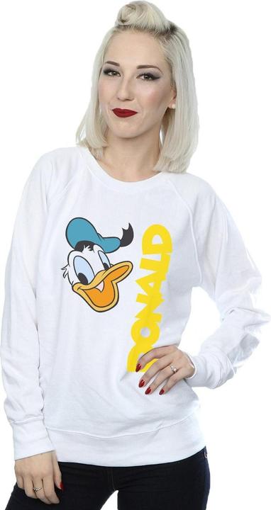 Actual product image Disney Womens/Ladies Donald Duck Greetings Sweatshirt (S)