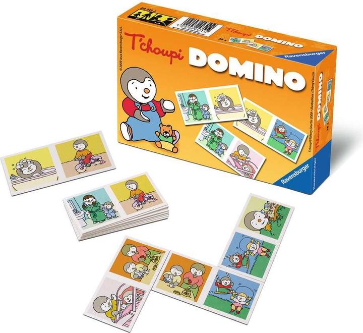 Actual product image Ravensburger Domino T'Choupi (French)
