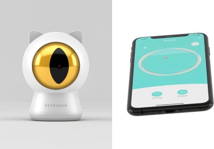 Actual product image Petoneer Smart Dot (Cat activity toy)