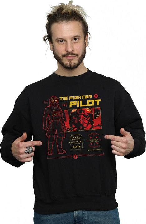 Image du produit Star Wars - Sweat TIE FIGHTER PILOT - Homme (XL)