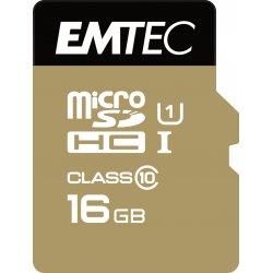Produktbild Emtec Gold+ (16 GB, microSDHC, U1, UHS-I)