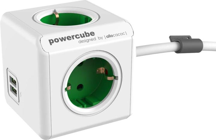 Image du produit Allocacoc PowerCube extended usb (4 x, CEE 7/3, 1.50 m)