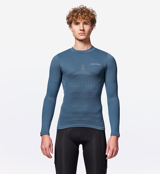 Produktbild Van rysel Fahrrad Unterwäsche langarm Racer 2 blau (XXL)