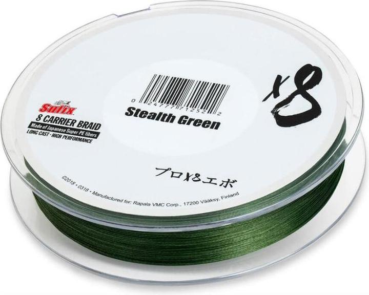 Sufix X8 Braid 150m Stealth Green