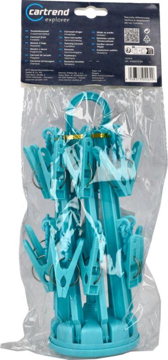 Image du produit Cartrend Carrousel à sec avec 20 pinces à linge