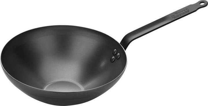 Debuyer Mineral B Black Wok - 28cm - Staal (Wok, Iron)