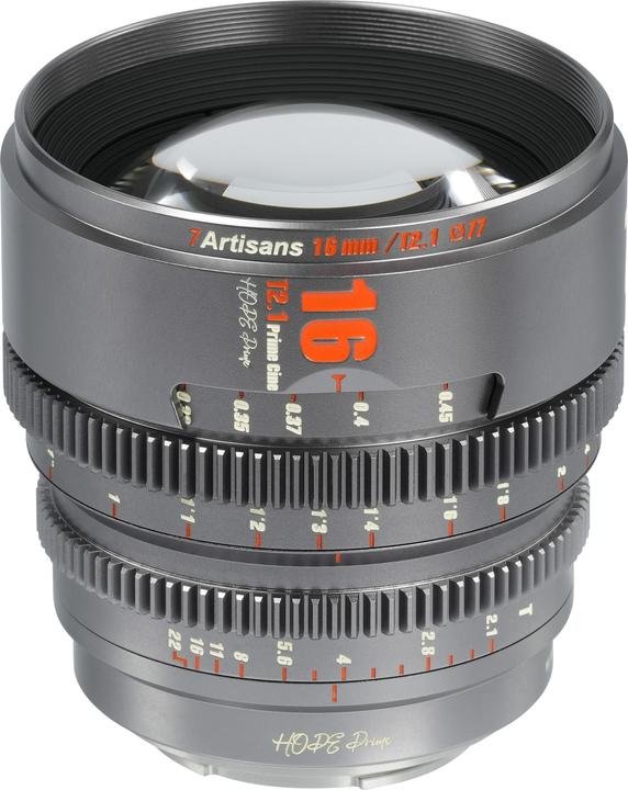 Actual product image 7artisans Fixed focal length 16mm T/2.1 - Fujifilm X-Mount, lens type (Fujifilm X)