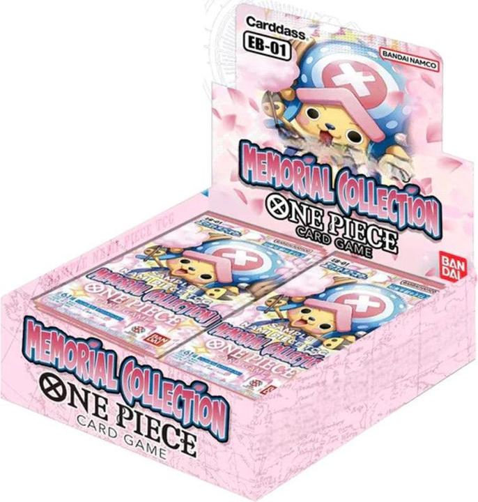 Immagine prodotto One Piece Collezione Memorial EB-01 Espositore Extra Booster - Gioco di Carte - IT (Inglese, Display del booster)