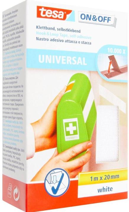 Actual product image tesa On Off Velcro tape (20 mm)