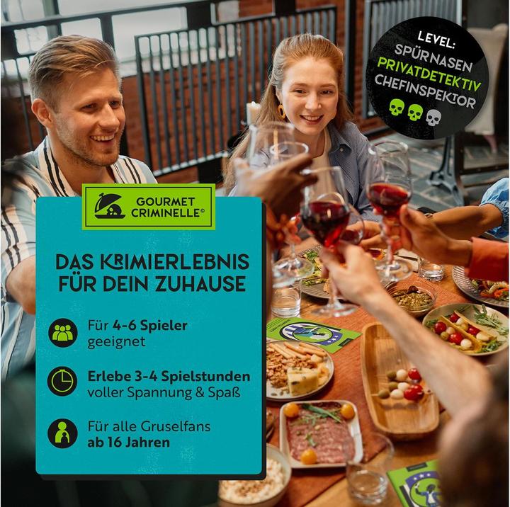 Produktbild Gourmet Criminelle Fatales Fussballfinale - Krimidinner (Deutsch)