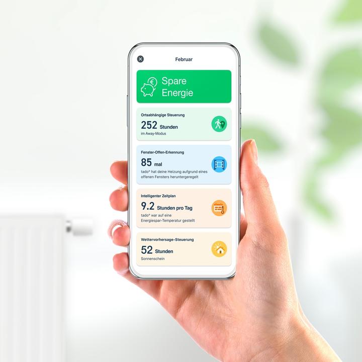 Actual product image tado° Smart radiator thermostat - Quattro Pack