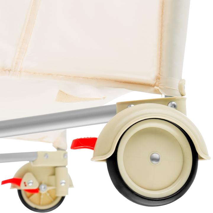 Produktbild tectake Kinderreisebett Hund mit Wickelauflage und Transporttasche
