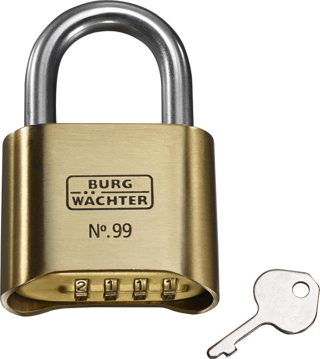 Actual product image Burg Wächter Combination lock 99 Ni 50 SB