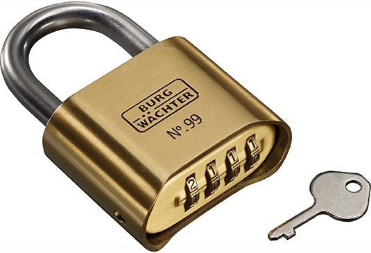 Actual product image Burg Wächter Combination lock 99 Ni 50 SB