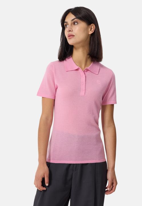 Cash-Mere Kaschmir Poloshirt Kurzarm