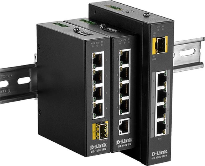 Actual product image D-Link DIS-100G-5PSW 5-Port Unmanaged (5 Ports)