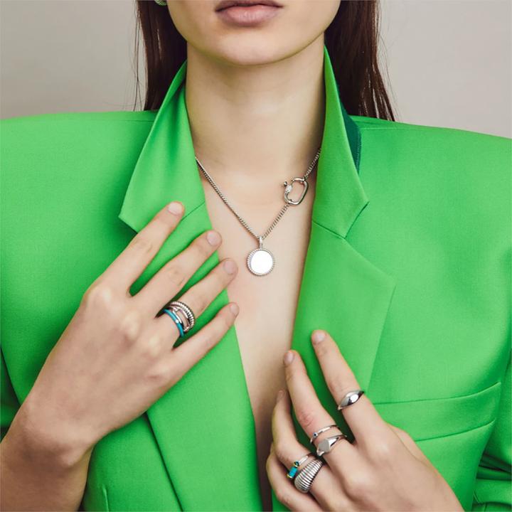 Immagine prodotto Ti Sento Milano Anello a forma di cuore 12221SI (56, 925 Argento)