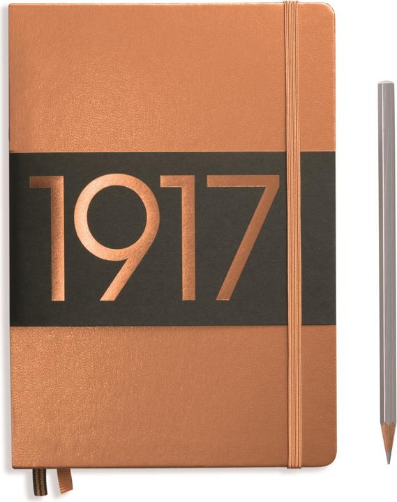 Leuchtturm1917 Edizione metallica (A5, Nessuna, Copertina rigida)