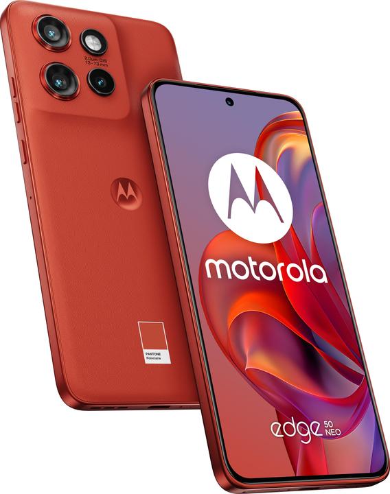 Immagine prodotto Motorola Edge 50 Neo (512 GB, PANTONE Poinciana, 6.55", Doppia SIM, 50 Mpx, 5G)
