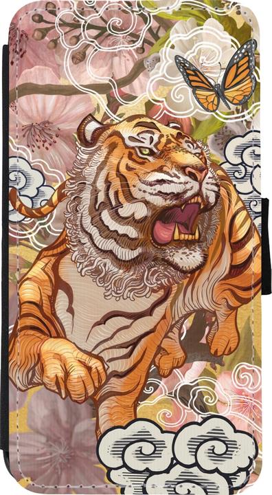 Immagine prodotto PhoneLook Cover Portafoglio nero Primavera 23 tigre giapponese (Apple iPhone XS Max)