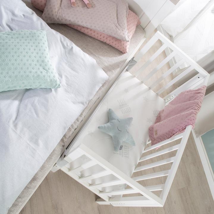 Actual product image Roba Extra bed 2in1 with barrier + mattress