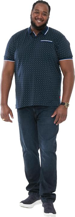 Actual product image DUKE Mens D555 Oakley All-Over Print Jersey Kingsize Polo Shirt (5XL)