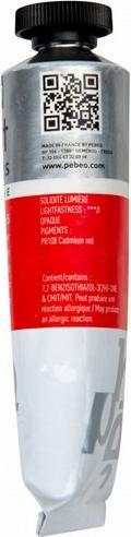 Productafbeelding Pebeo Artist Acrylics Extra Fijne Acrylverf (Cadmium rood licht, 37 ml)