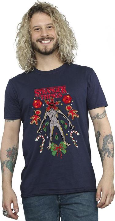 Produktbild Netflix Stranger Things Christmas Demogorgon TShirt (XXL)