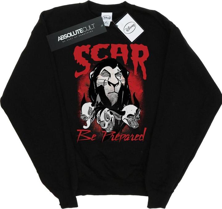 Disney The Lion King Scar Be Prepared Sweatshirt (XXL)
