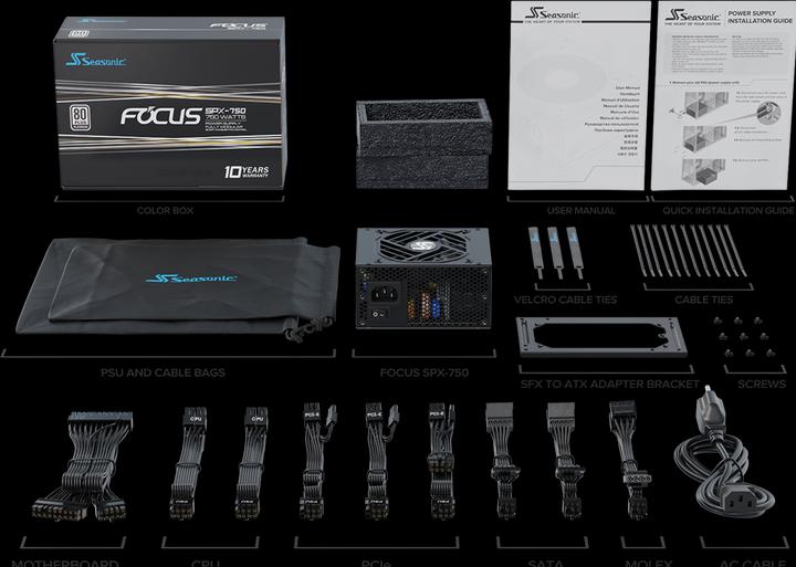 Immagine prodotto Seasonic Focus SPX-750 (750 W)