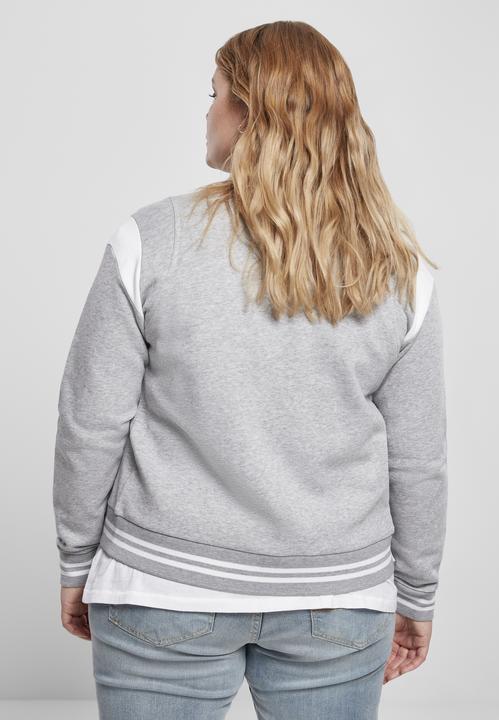 Immagine prodotto Urban Classics Giacca di felpa College con inserto organico da donna (3XL)