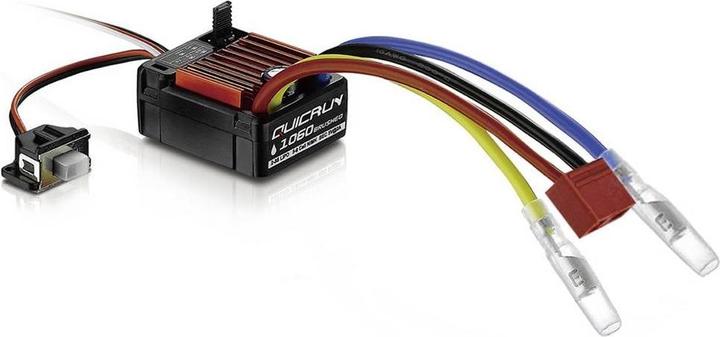 Image du produit Hobbywing Régulateur QuicRun 1060 Brushed prise en T 60A pour 1:10