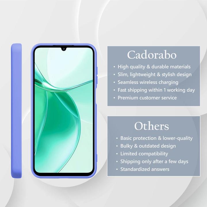 Image du produit Cadorabo Coque pour ZTE Blade A35 / A55 TPU Liquid Silicone Case (HTC A55)