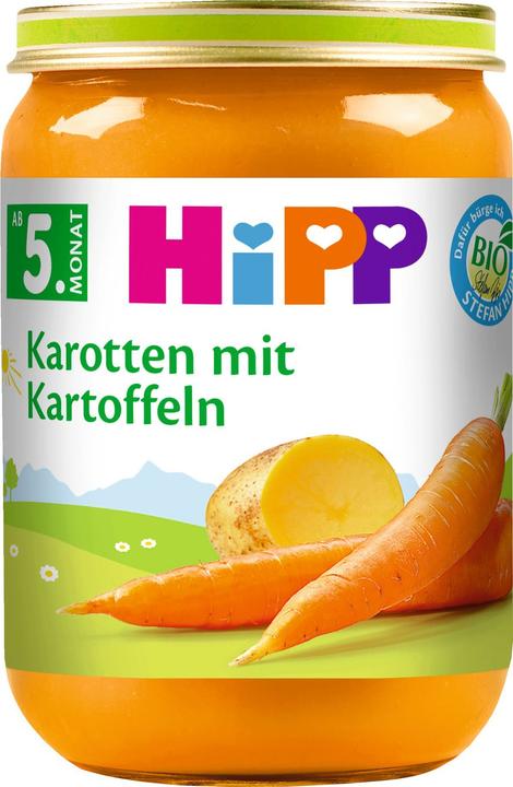 Immagine prodotto Hipp Carote precoci con patate (190 g)
